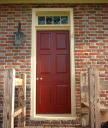 bullseye glass over front door